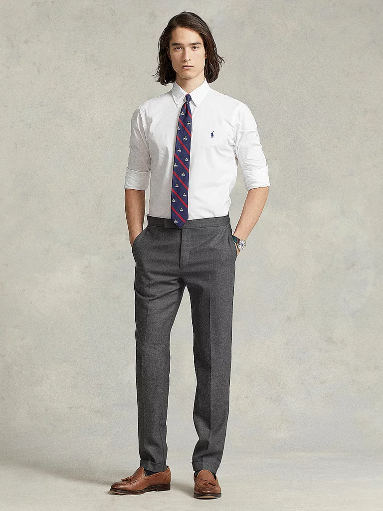 Polo Ralph Lauren Hemd Custom Fit White M Men 8